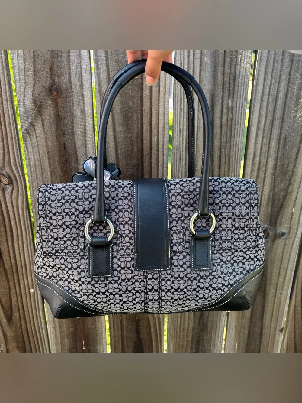 Coach soho signature satchel bag🖤👜